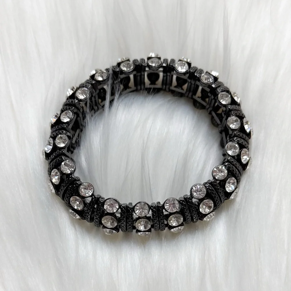 Rhinestone Stretchy Bracelet